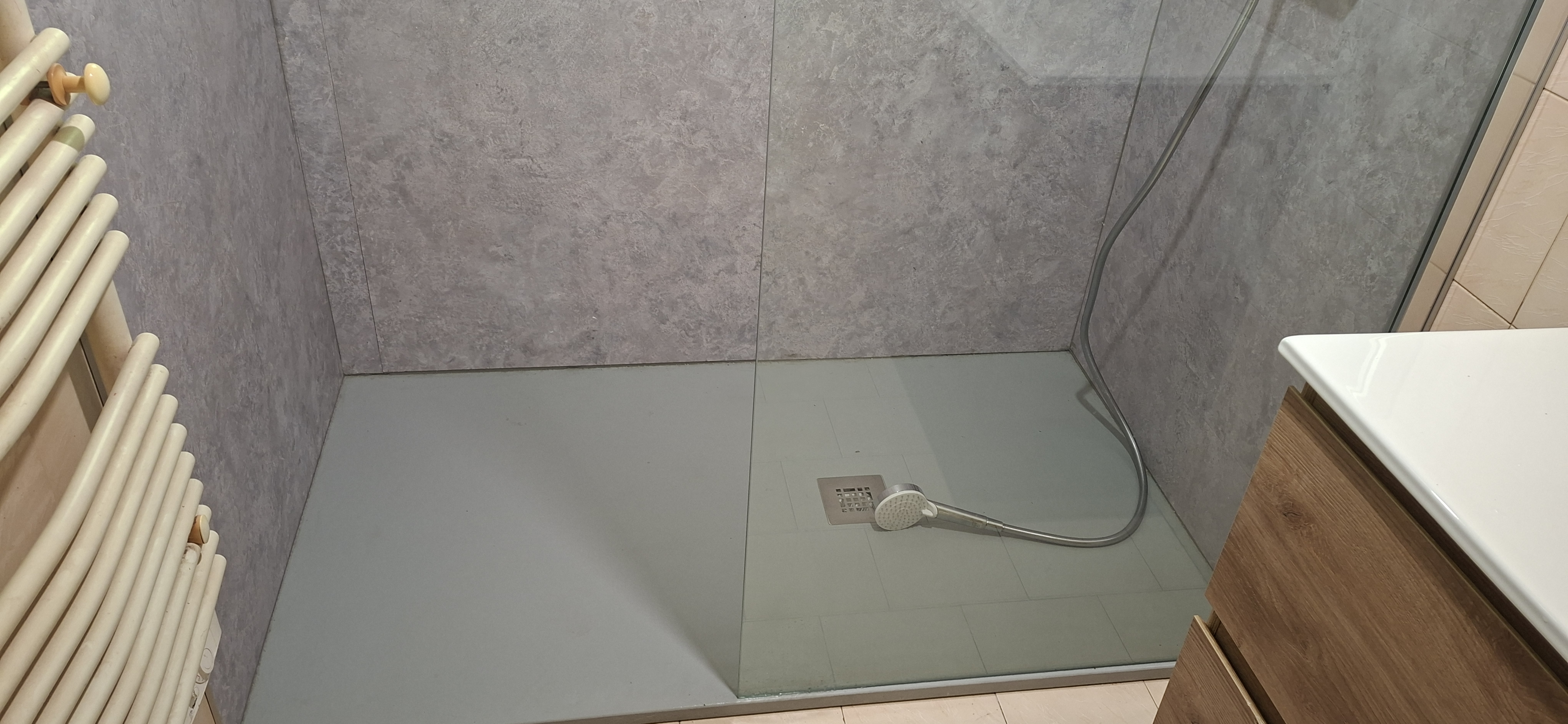 Salle de bains rénovée